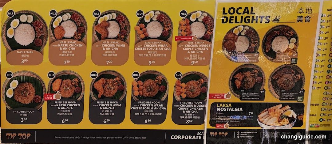 Local Delights Menu Board