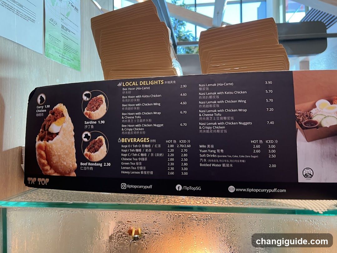 Local Delights Menu Board