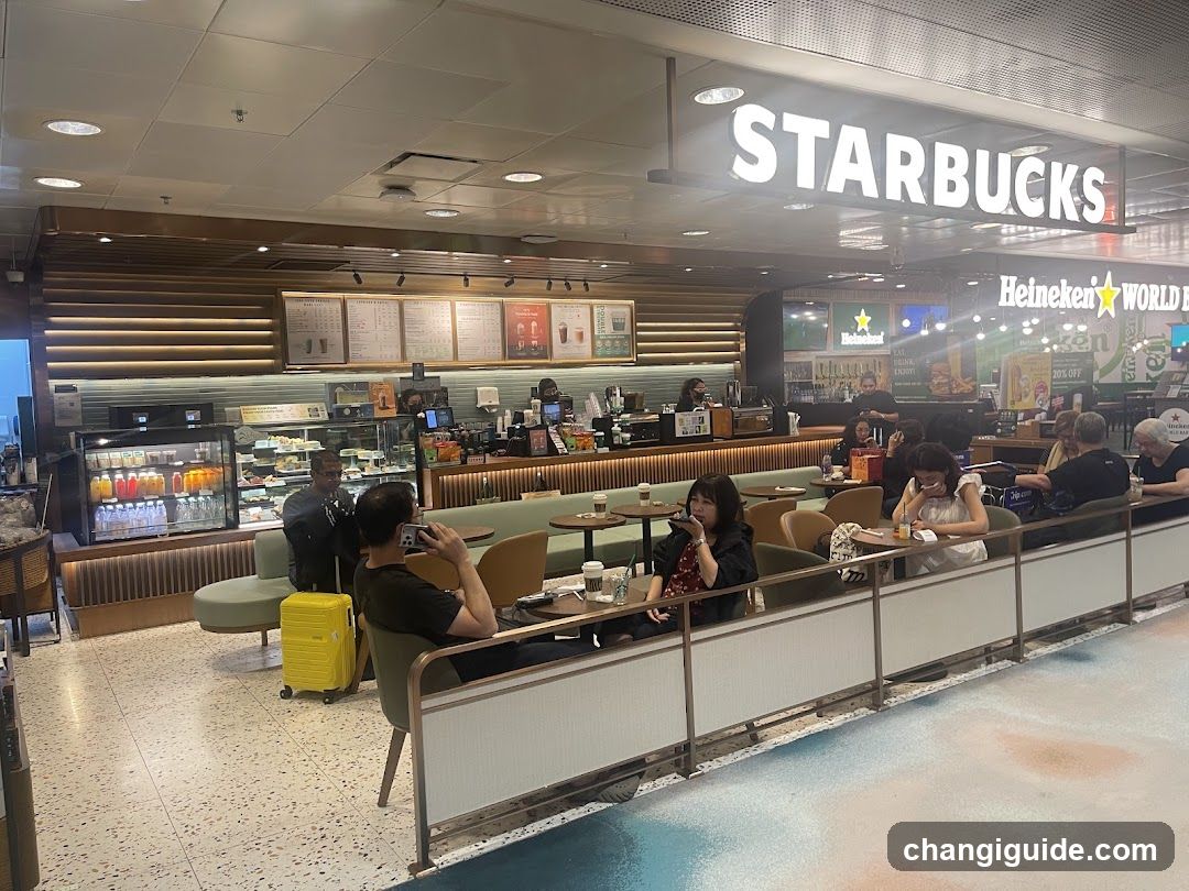 Starbucks Terminal 2 Departure Hall