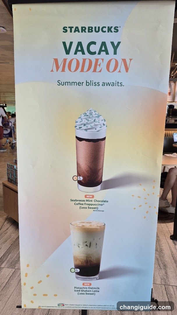 Starbucks Vacay Mode On Ad