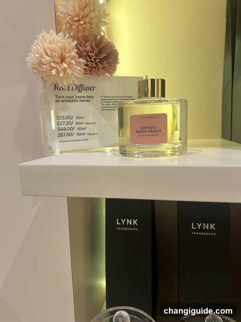 Lynk Fragrances Product Display