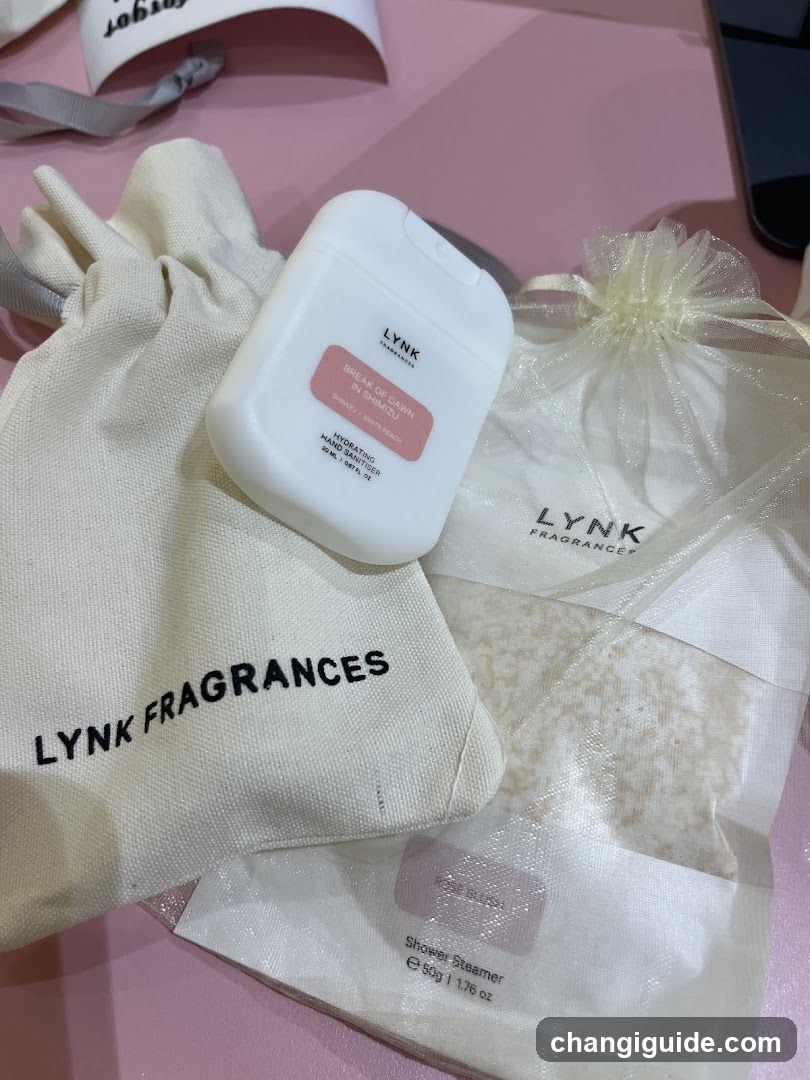 Lynk Fragrances Product Display