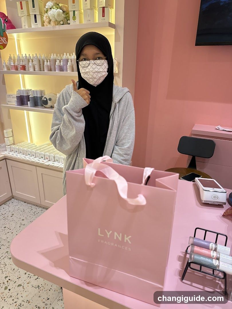 Lynk Fragrances Store Interior