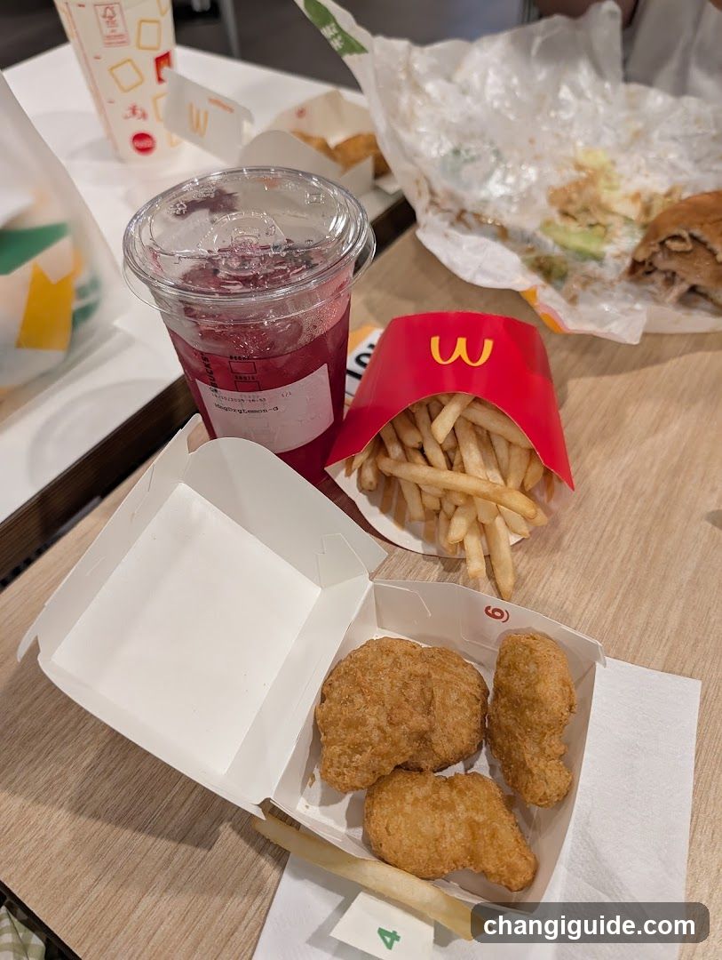 McDonald's Changi Airport Terminal 2 (T2) Transit Lounge
