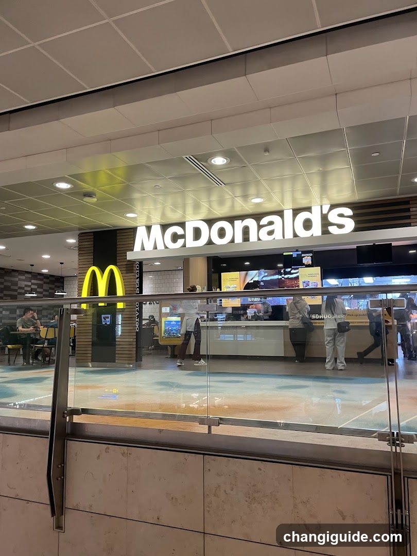 McDonald's Interior View