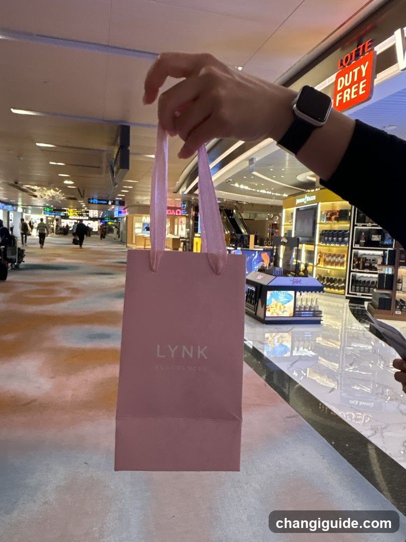 Shopping Bag at Duty Free Store