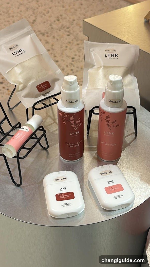 Smell Me Lynk Fragrances Display
