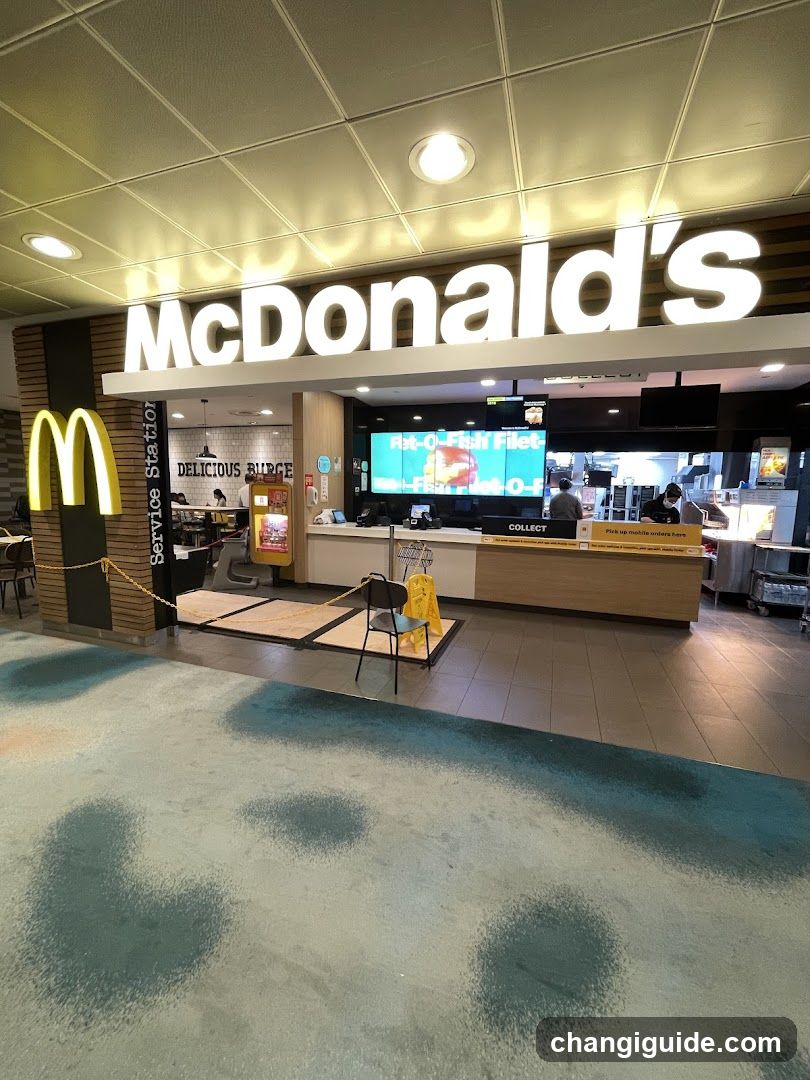 McDonald's Interior View