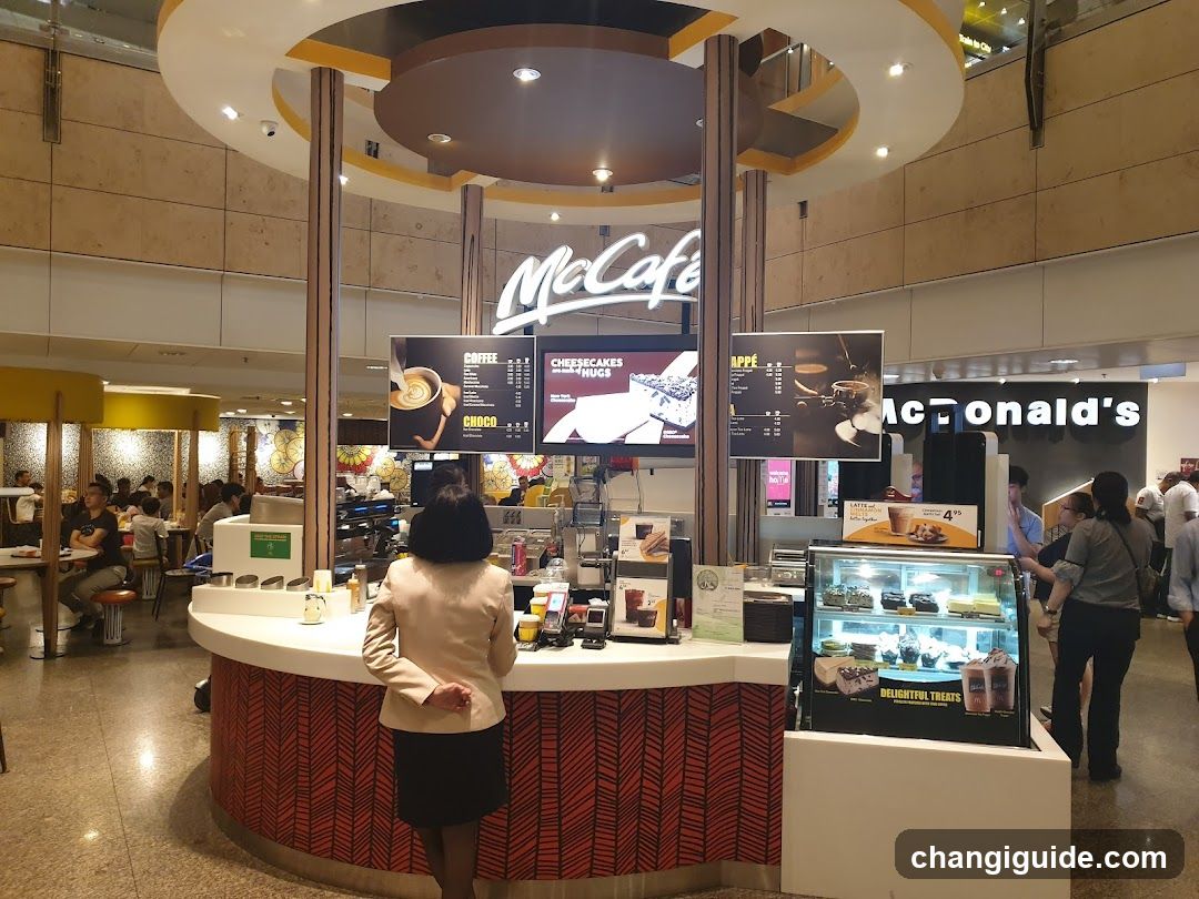McCafe Counter Interior