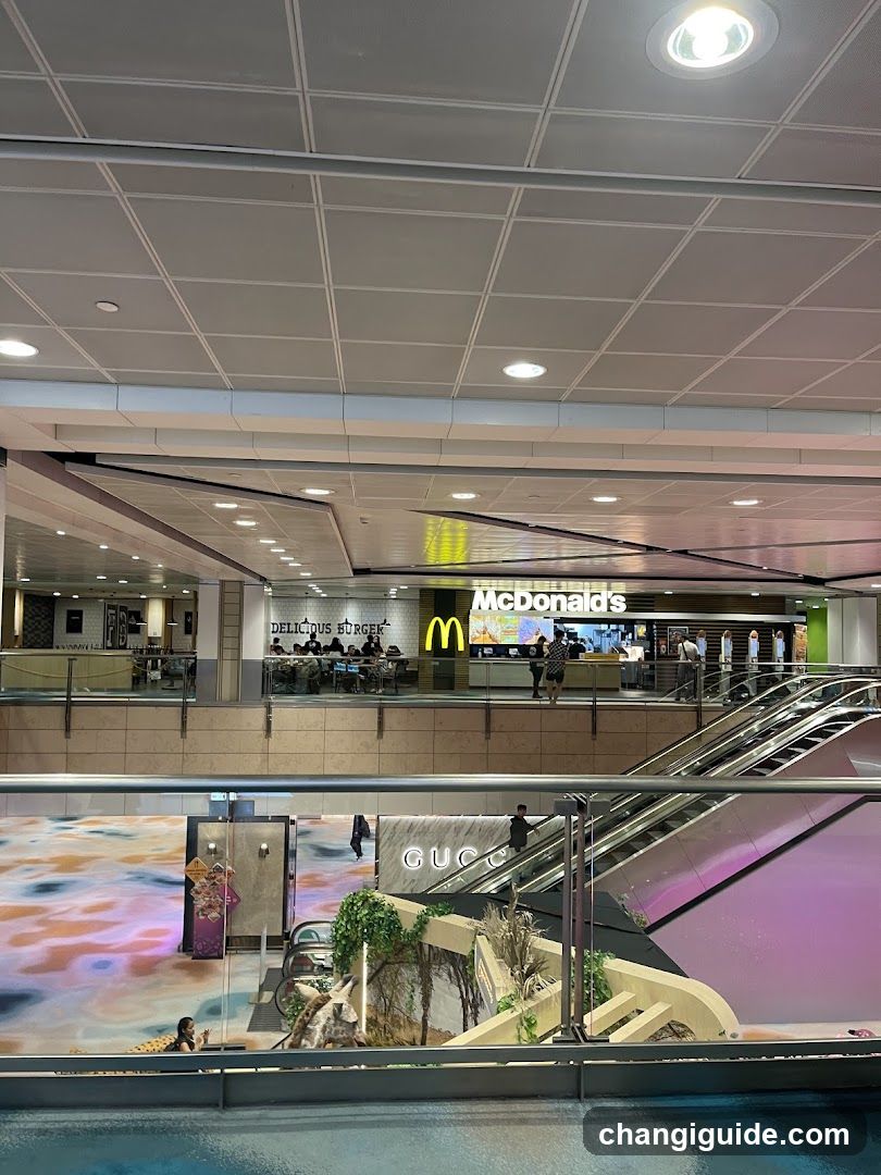 Shopping Mall Interior View