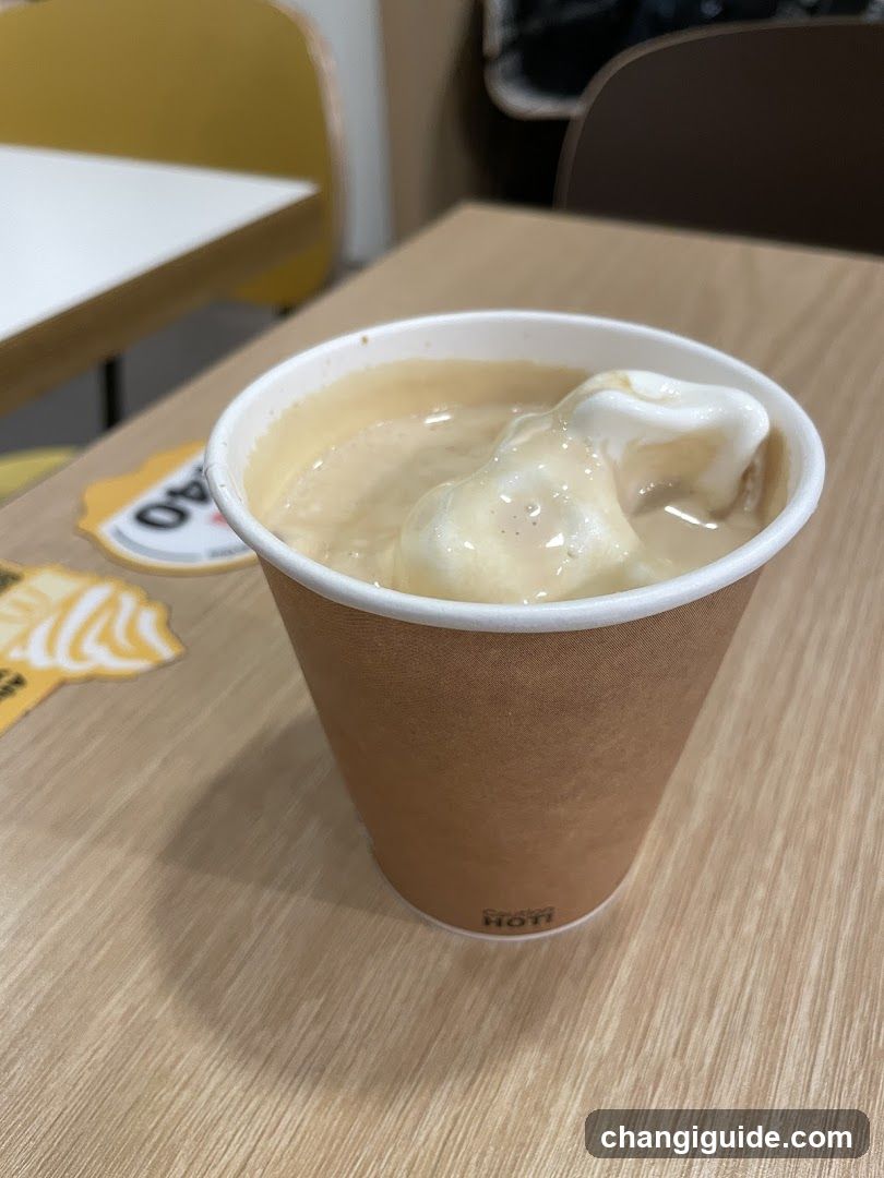 Beverage in Cup