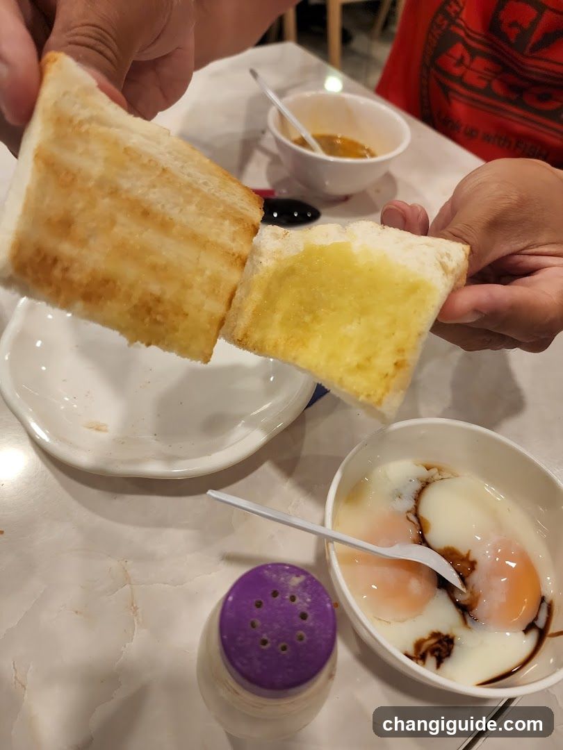 Breakfast Toast and Eggs