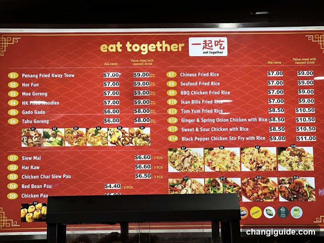 Eat Together Menu Board