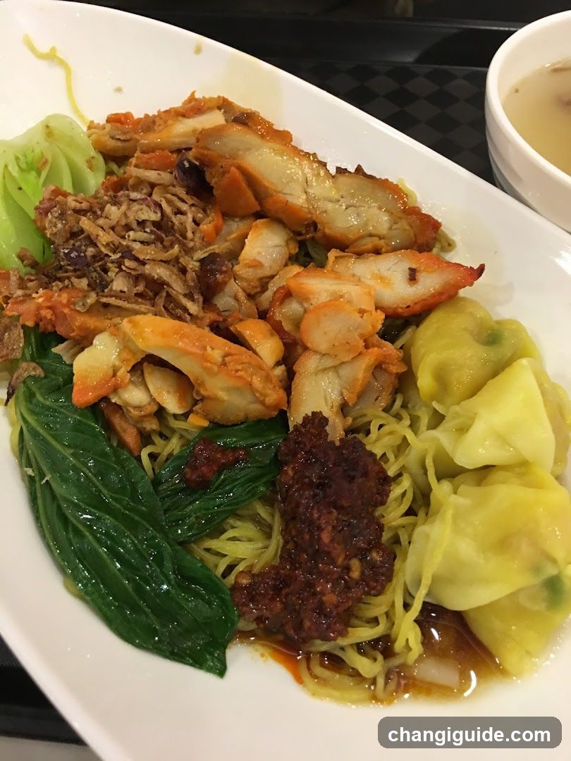 Noodle Dish with Chicken and Dumplings