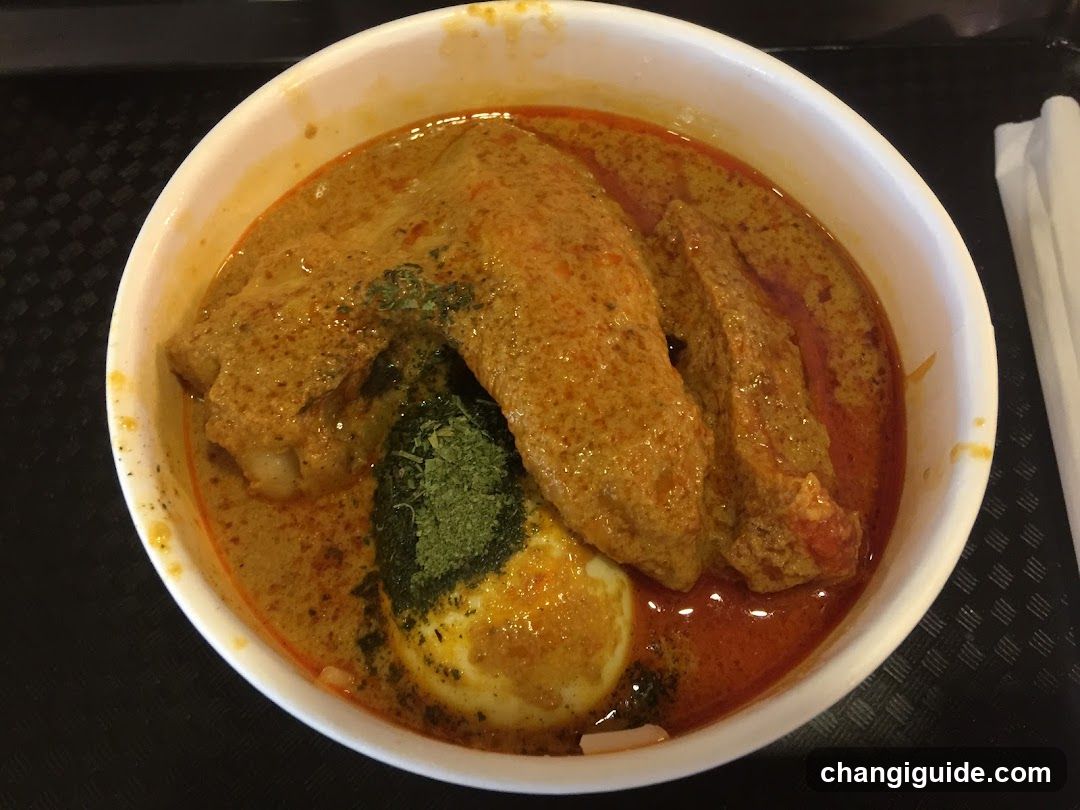 Curry Dish with Chicken and Egg