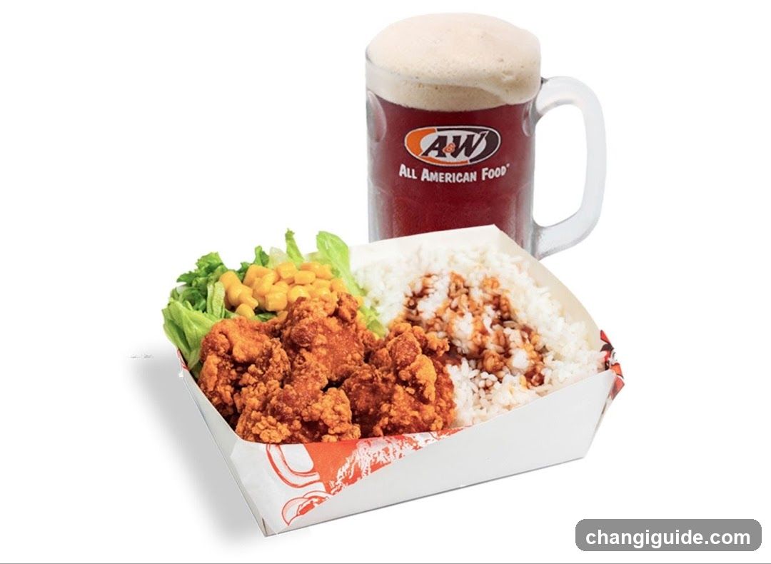 A&W Meal Set
