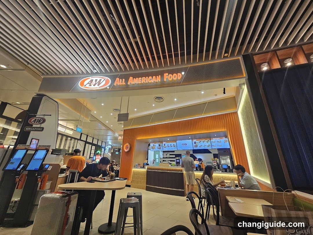 A&W All American Food Interior
