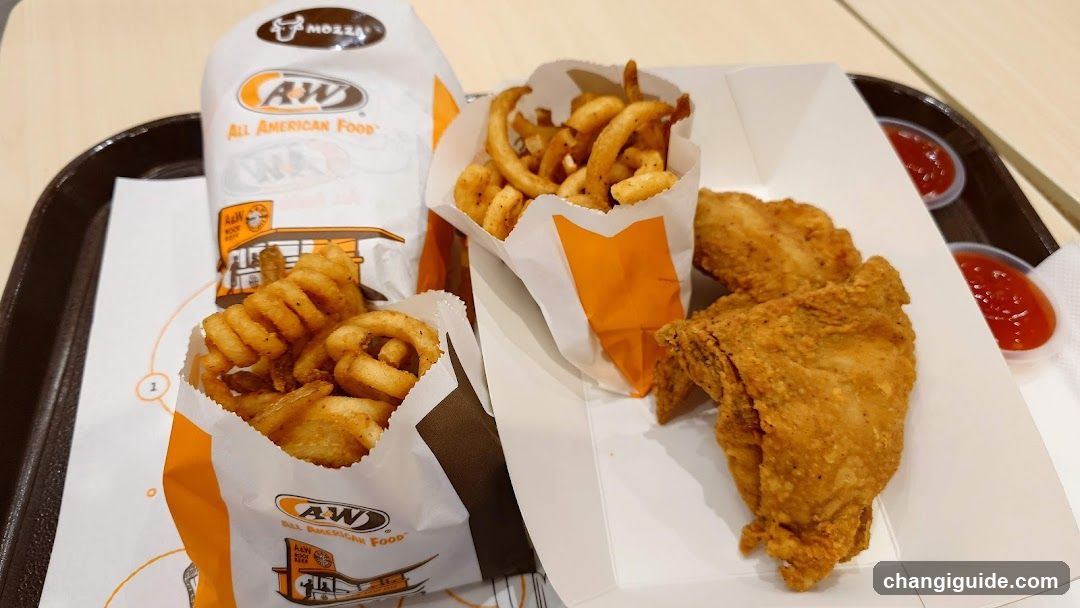 A&W Meal Tray