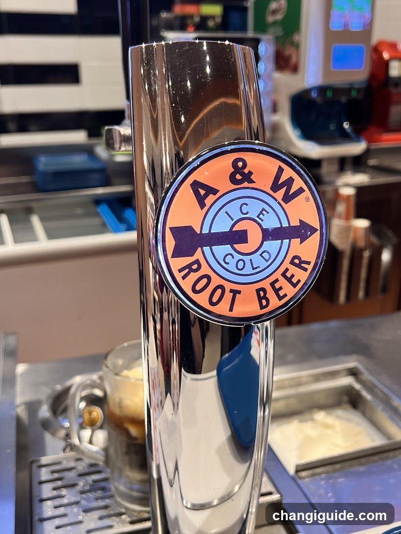 A&W Root Beer Tap Handle