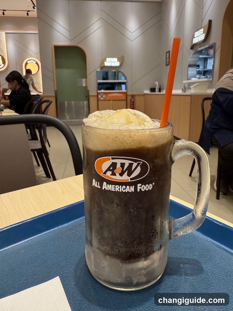 A&W Ice Coffee in Mug