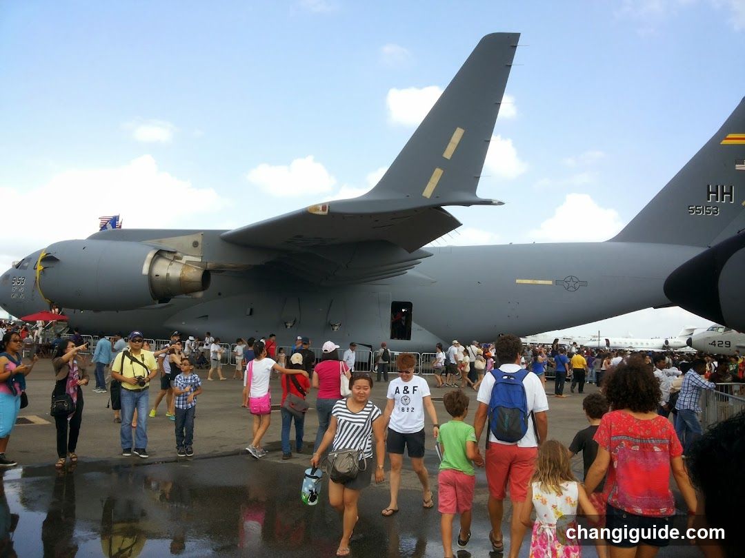Air Force One at an airshow