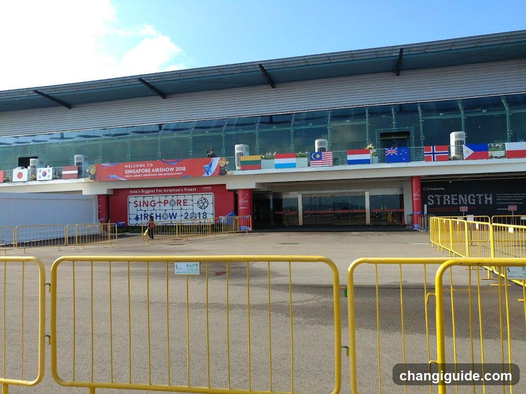 Singapore Airshow 2018 Entrance