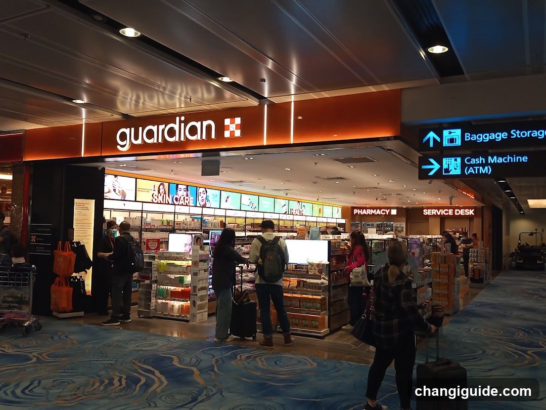 Guardian Pharmacy Store Interior