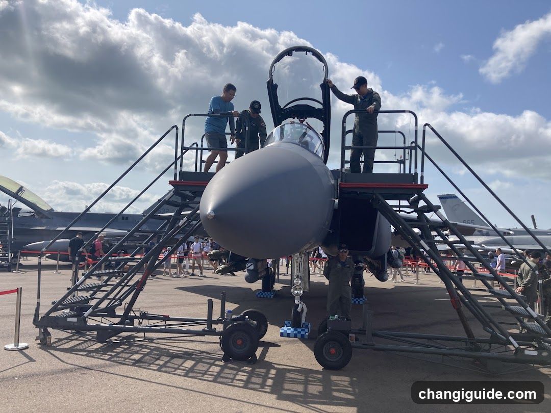 F-16 Fighting Jet Display at Air Show