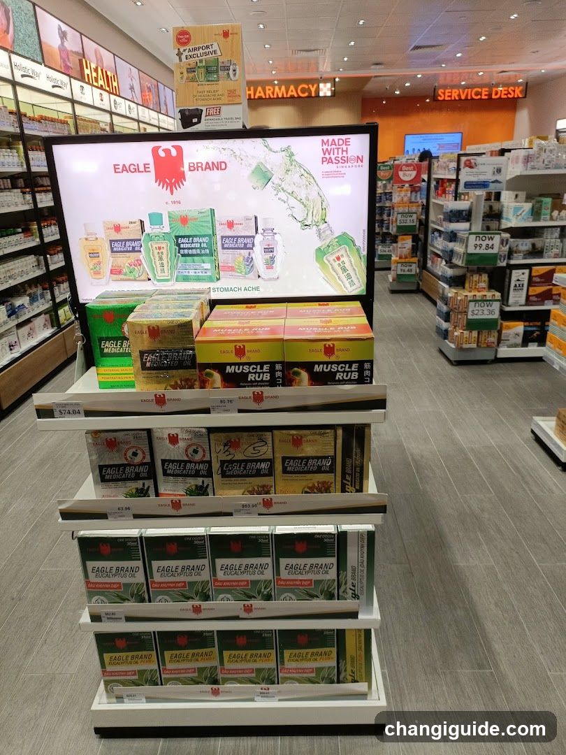 Eagle Brand Product Display in Pharmacy Store