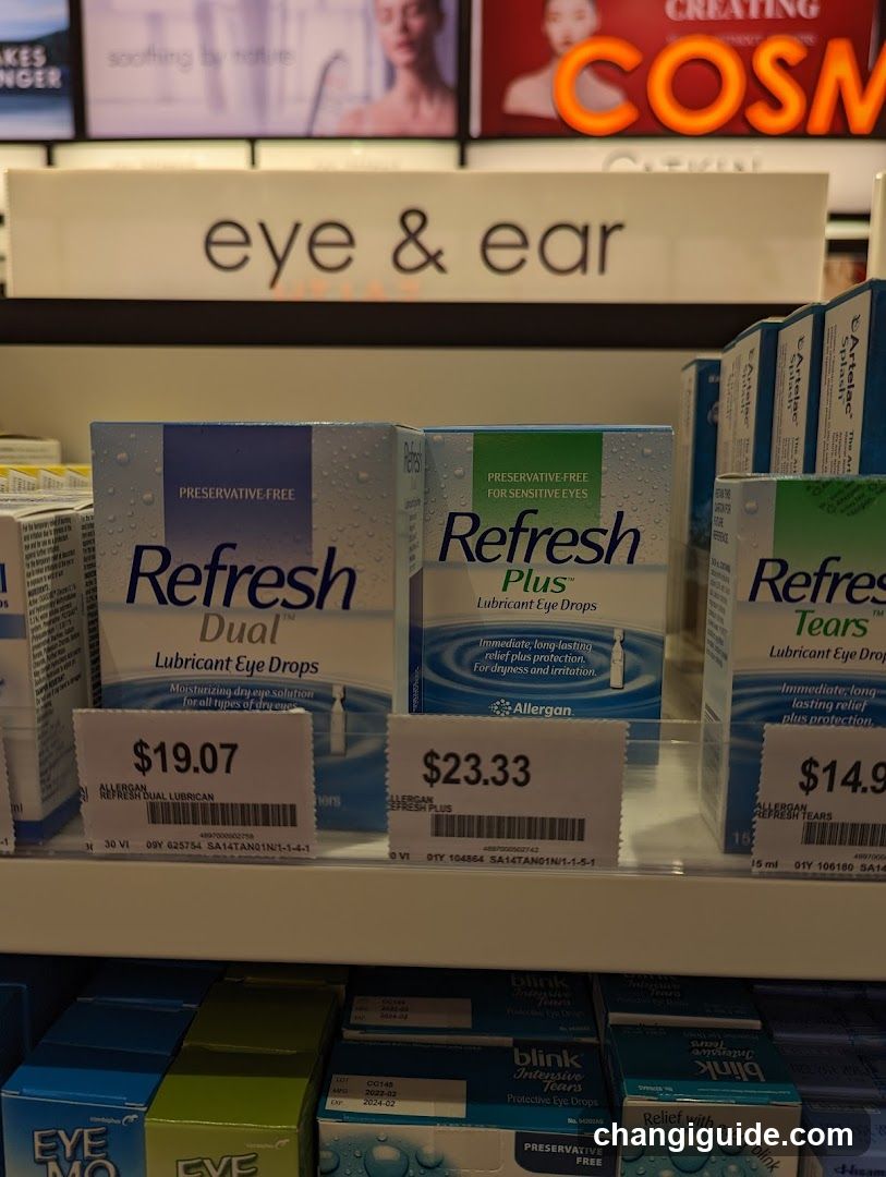 Eye & Ear Product Display