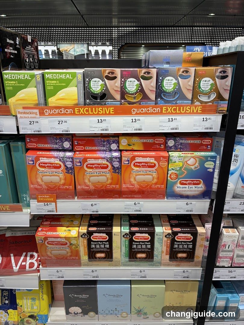 Beauty Product Shelf Display