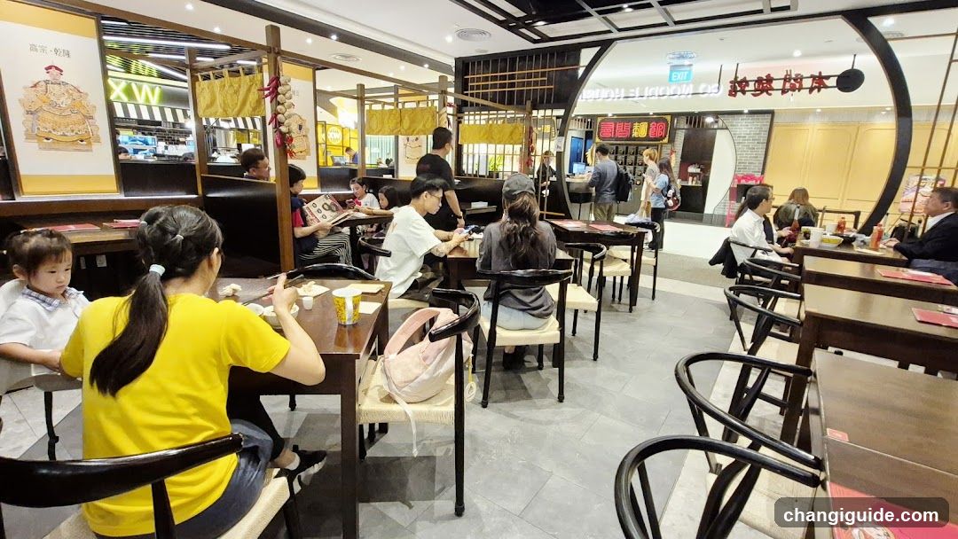 Restaurant Interior Scene