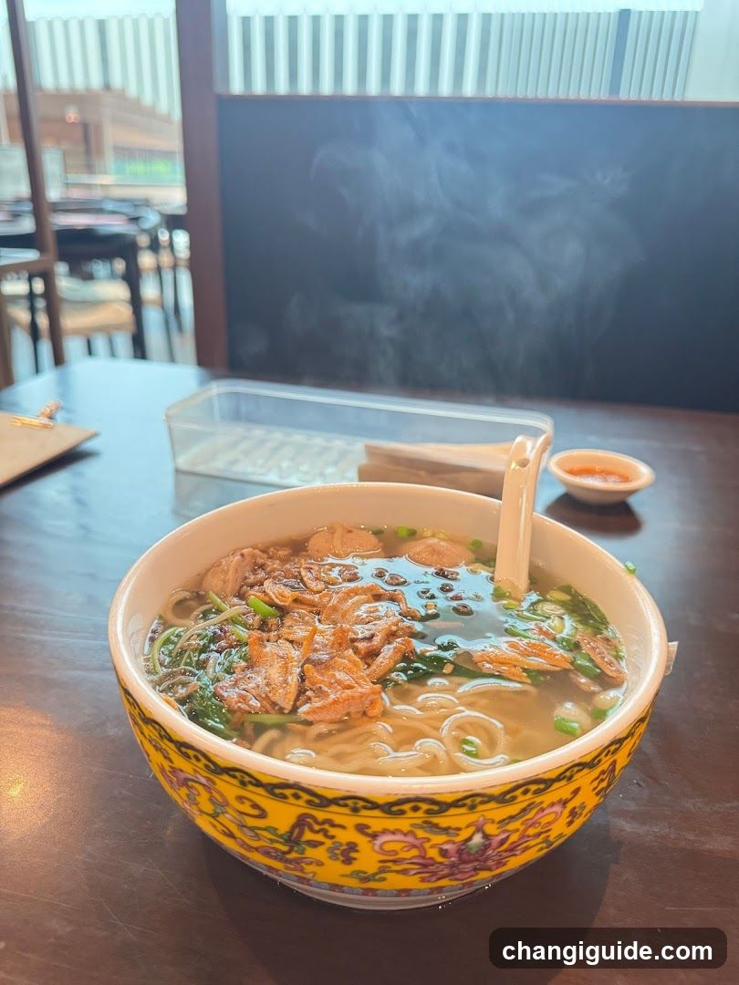 Bowl of Noodle Soup