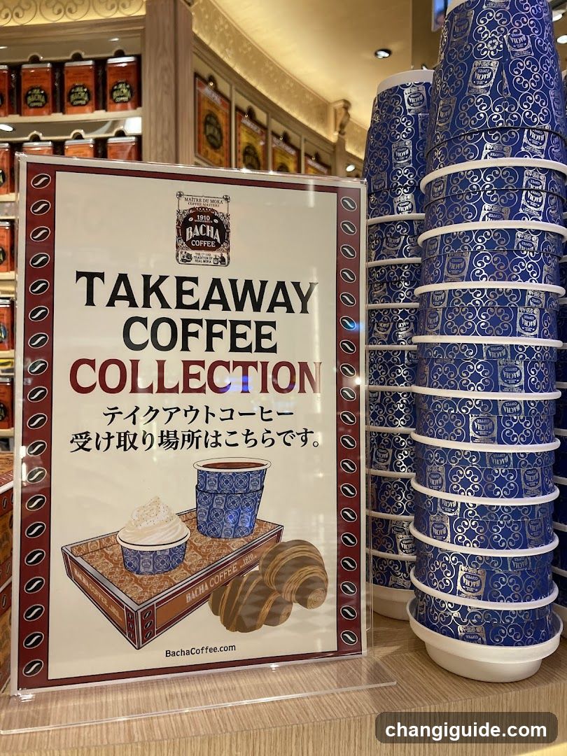 Bach Coffee Takeaway Collection Display