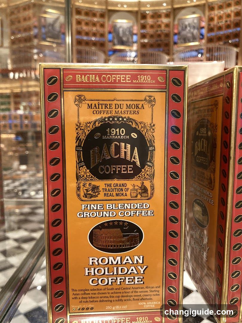 Bacha Coffee Product Display