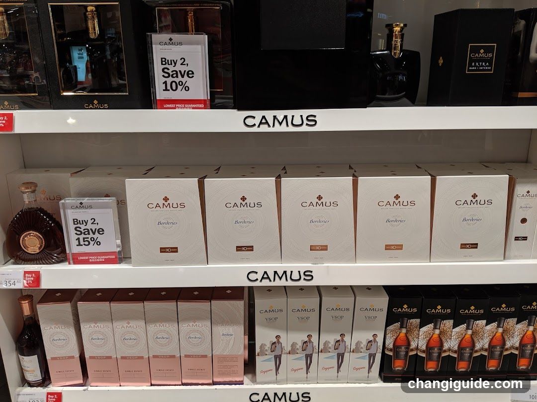 Camus Whiskey Display Shelf