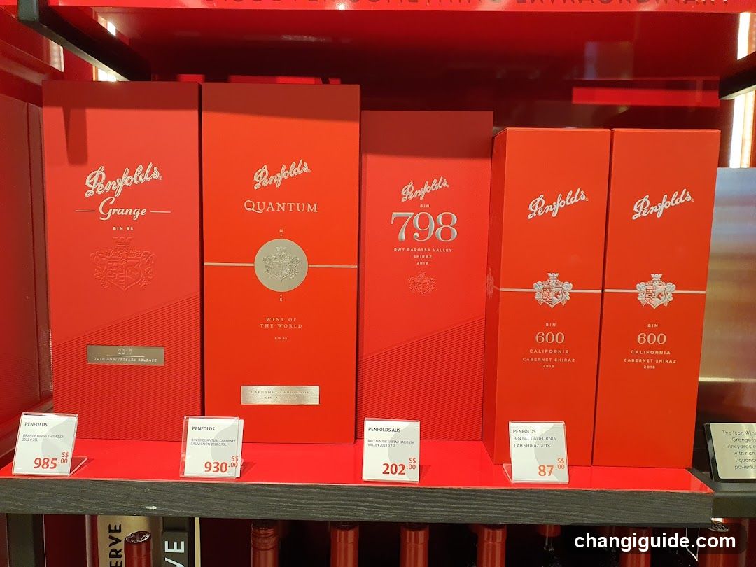 Penfolds Wine Display