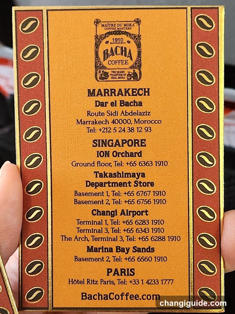 Bachacoffee Contact List Card