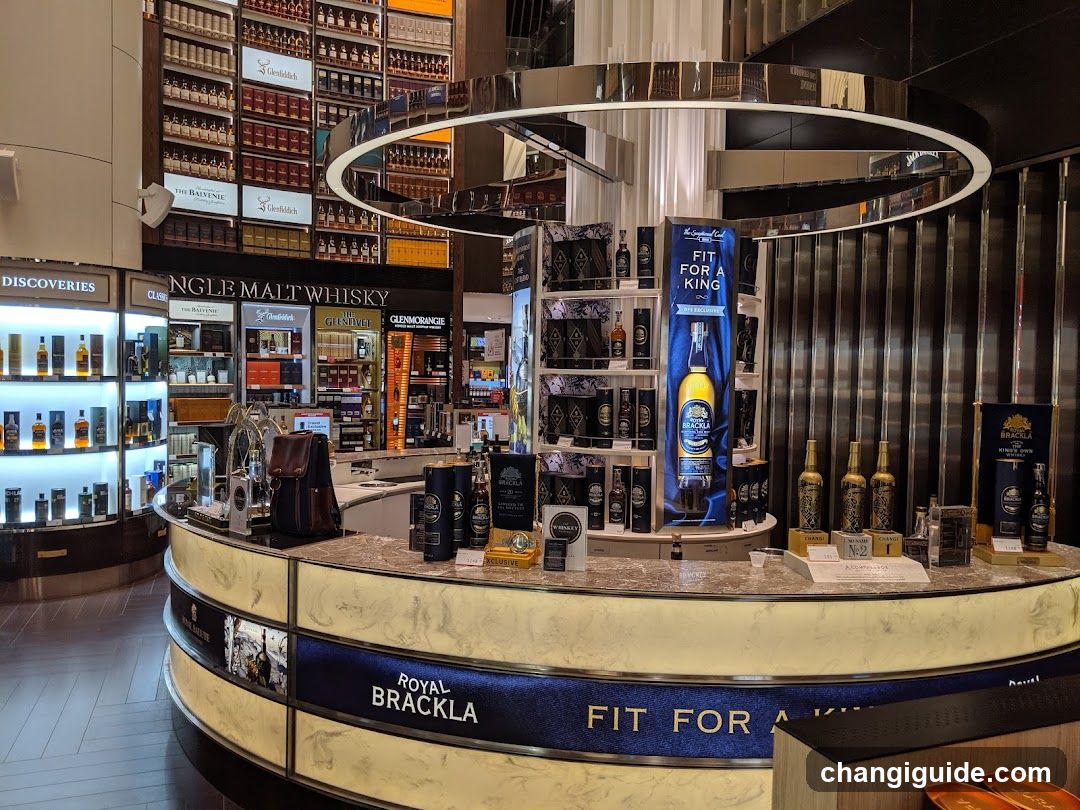Whisky Bar Interior Display