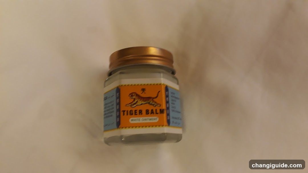 Tiger Balm White Ointment Jar