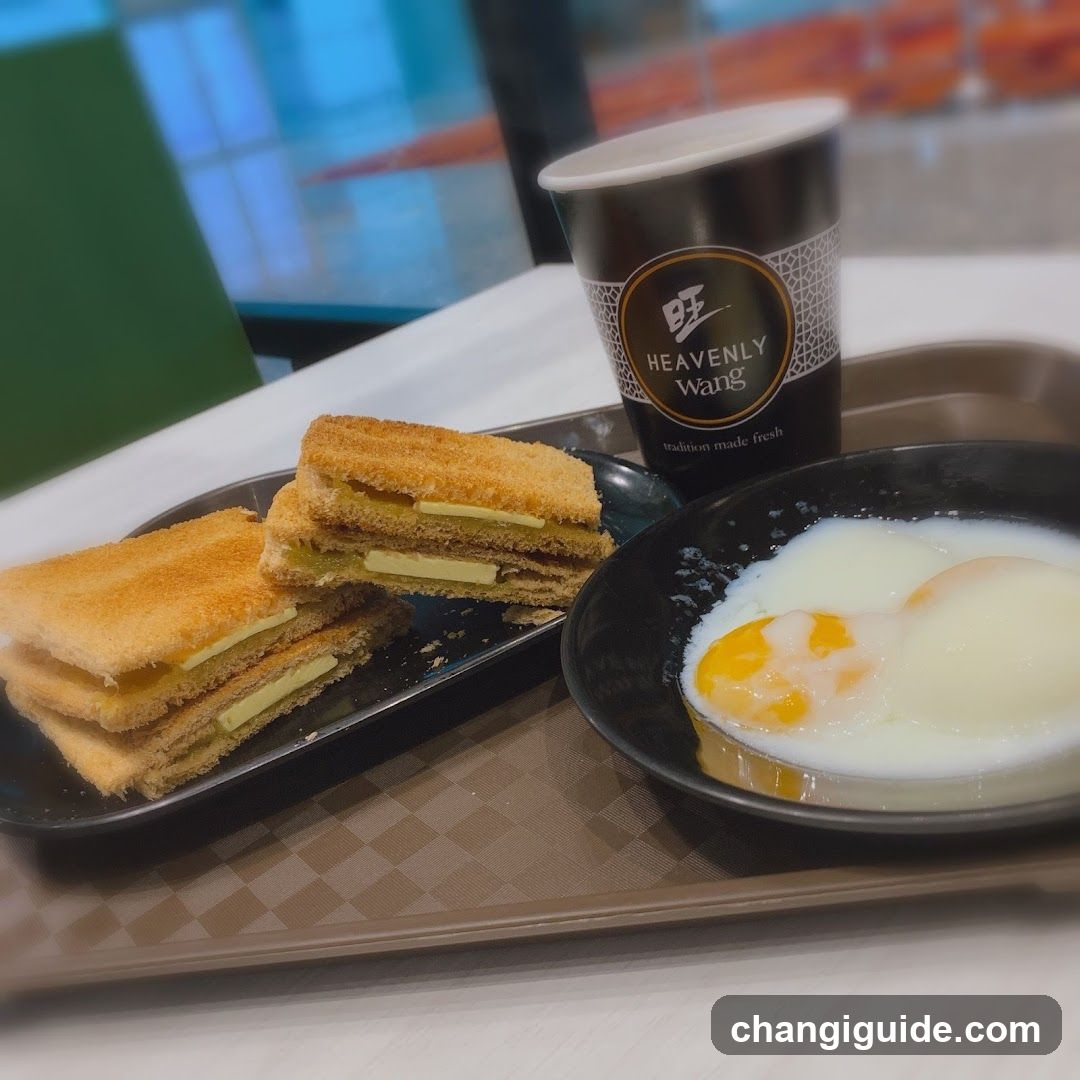 Heavenly Wang Toast and Eggs