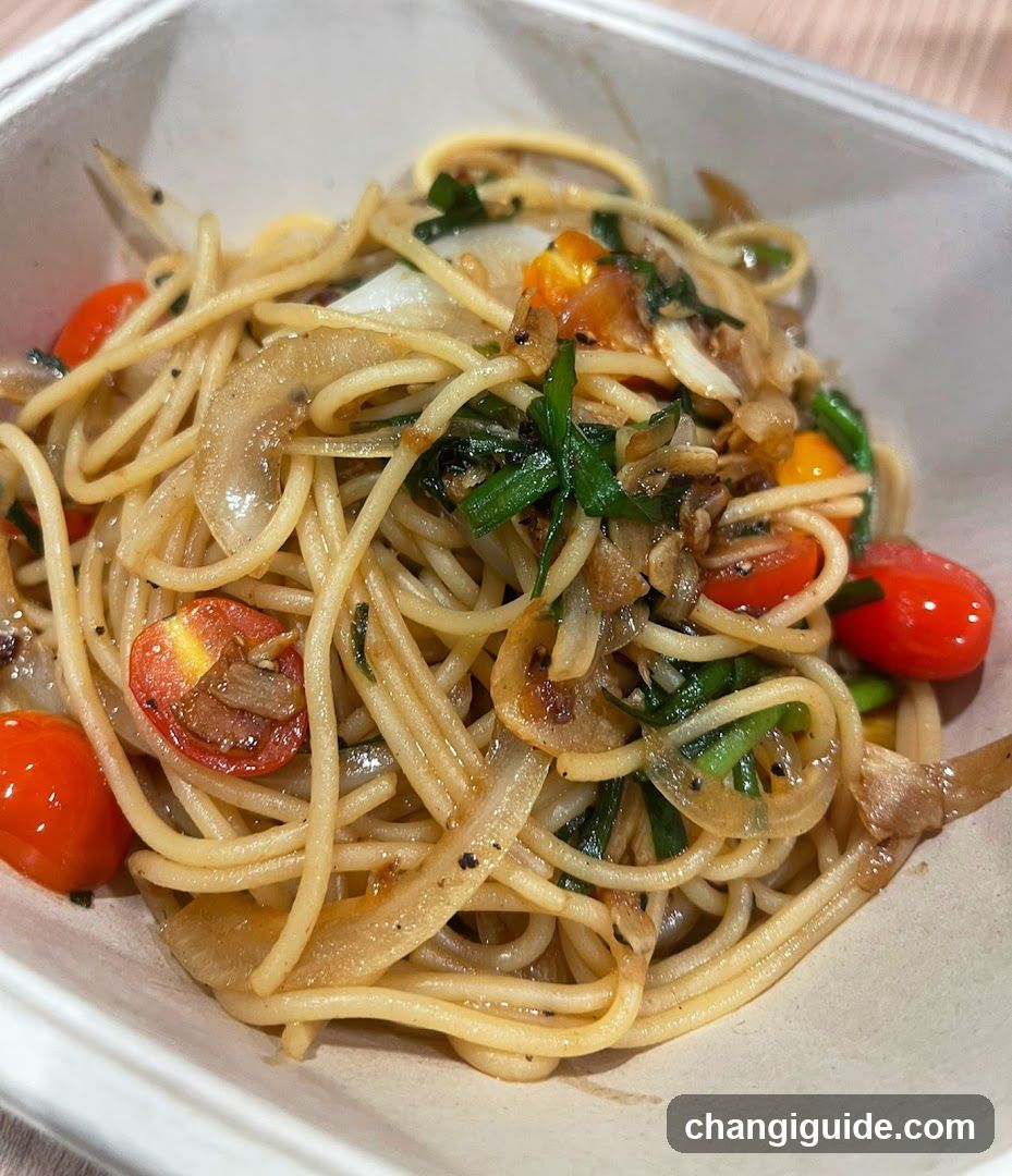 Spaghetti with Vegetables