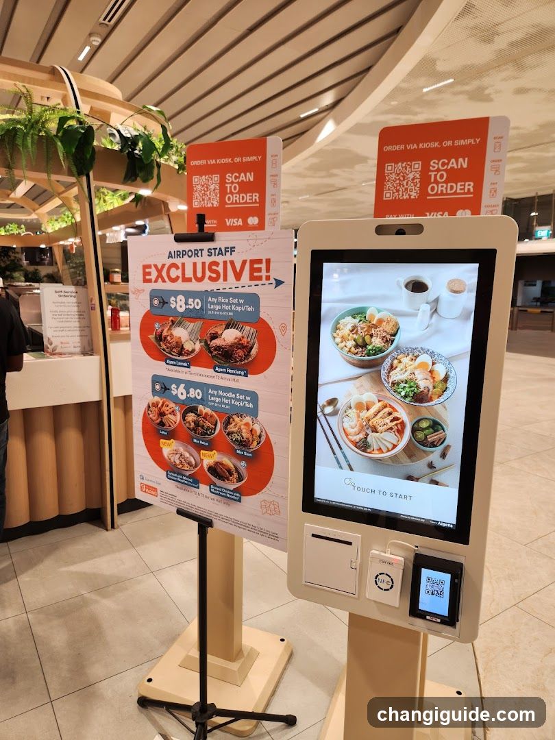 Airport Staff Exclusive Kiosk