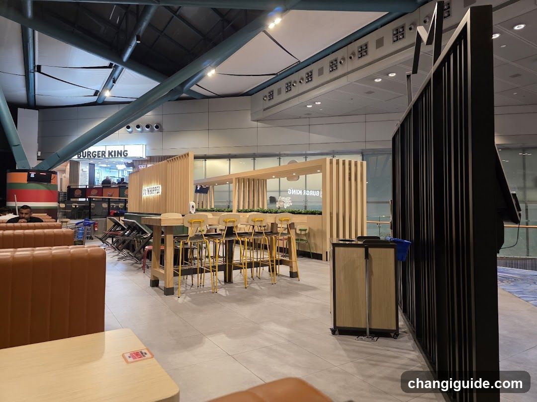 Burger King Interior View