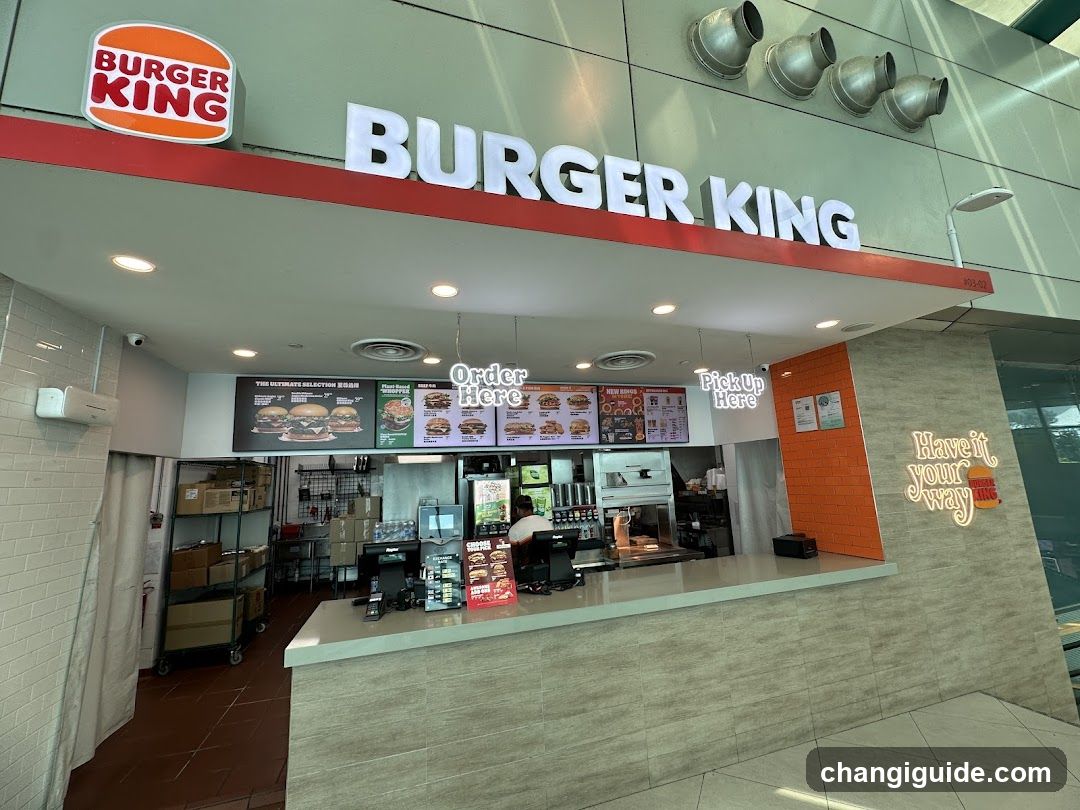Burger King Terminal 1 Viewing Hall