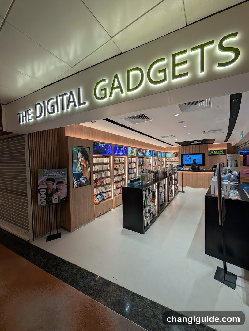 The Digital Gadgets Store Interior