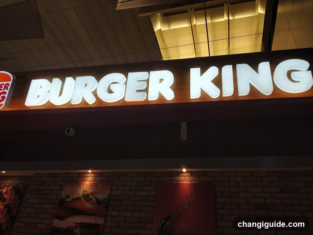 Burger King Terminal 1 Viewing Hall