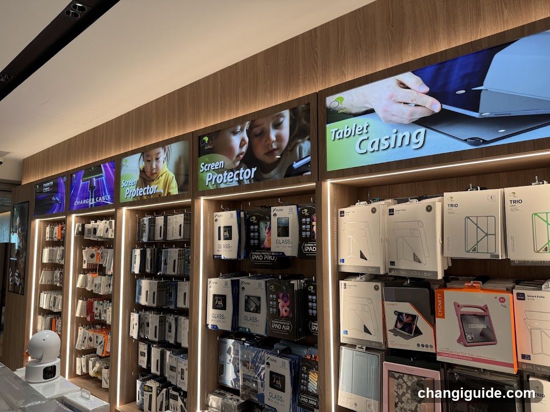 Electronics Store Interior Display