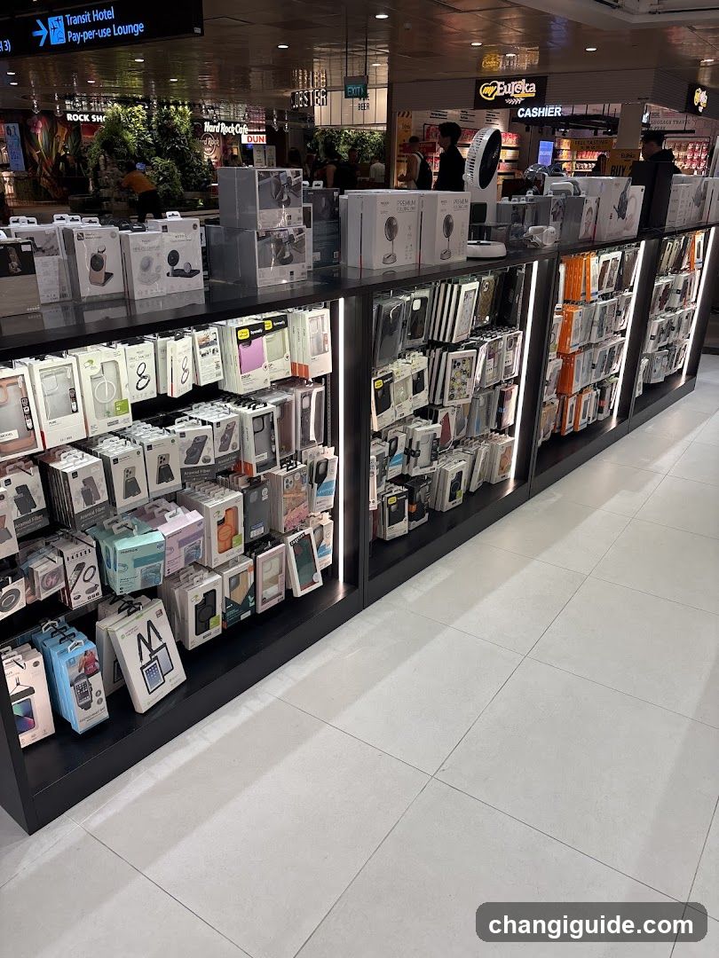 Electronics Store Interior Display