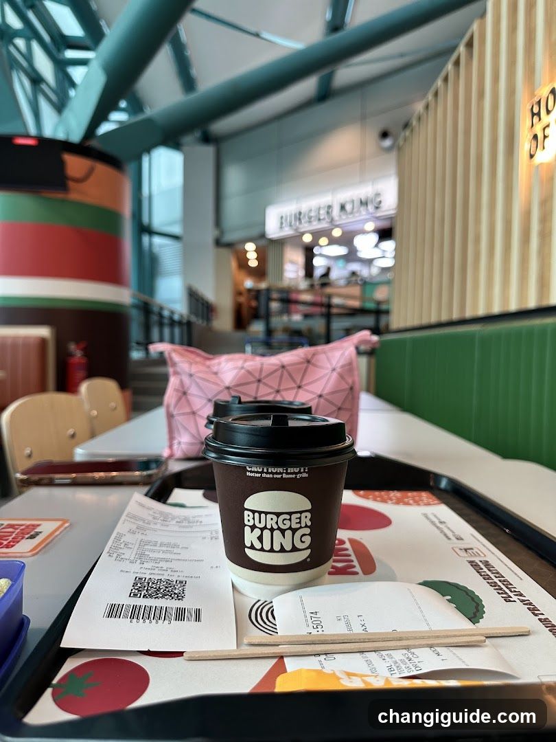 Burger King Interior View